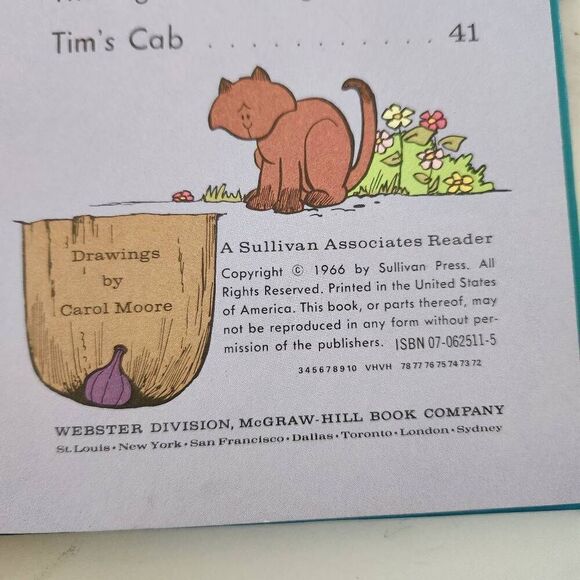 Sullivan's story book Dan's hat children's hardback vintage 1966 - Picture 3 of 5